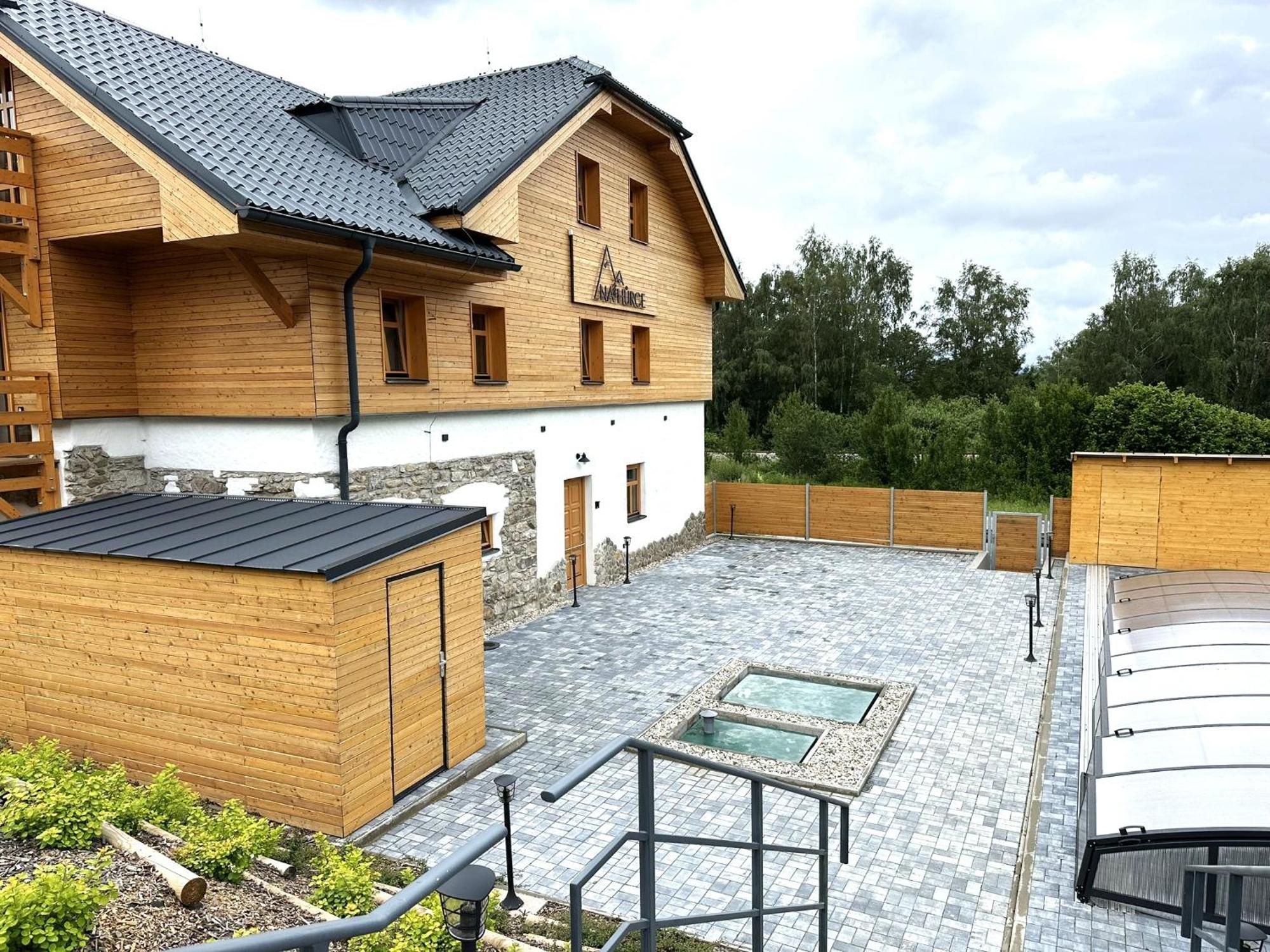Apartman Na Hurce Horní Planá Esterno foto